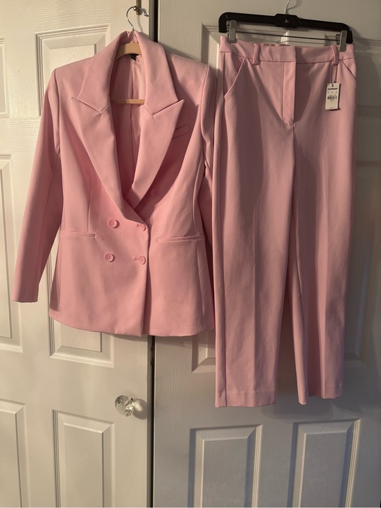 Express Jackets & Blazers - Express Soft Pink Blazer or Jacket and pant